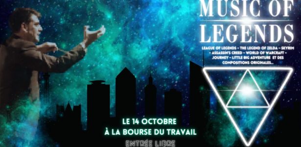 [Concert] « Music of Legends » avec la participation de Voice Shaker – Le 14 Octobre à Lyon