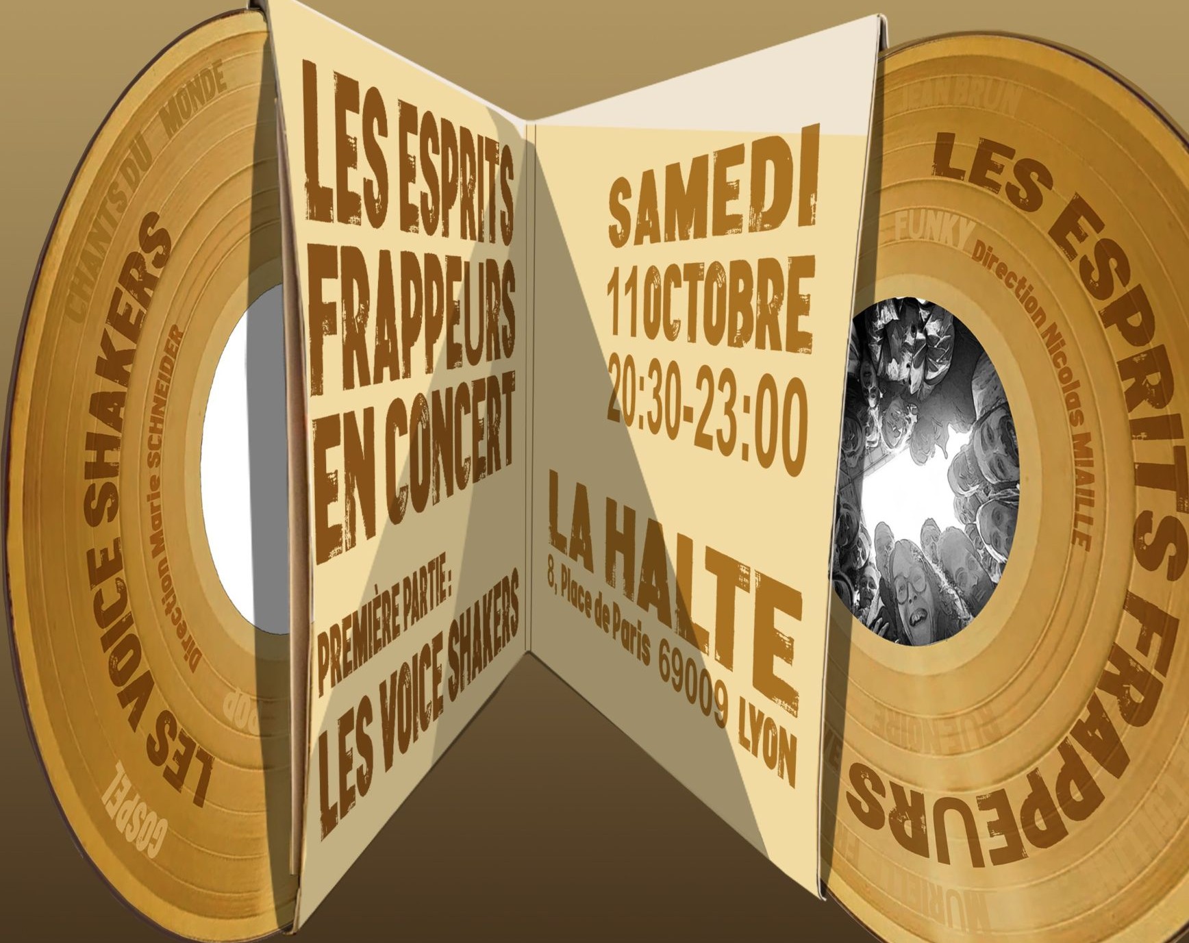 [Concert] Voice Shaker invités par Les Esprits Frappeurs – C’est Samedi 11 Octobre 2025